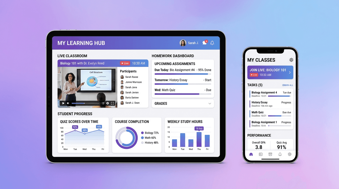 K12 智慧教育小程序矩阵
